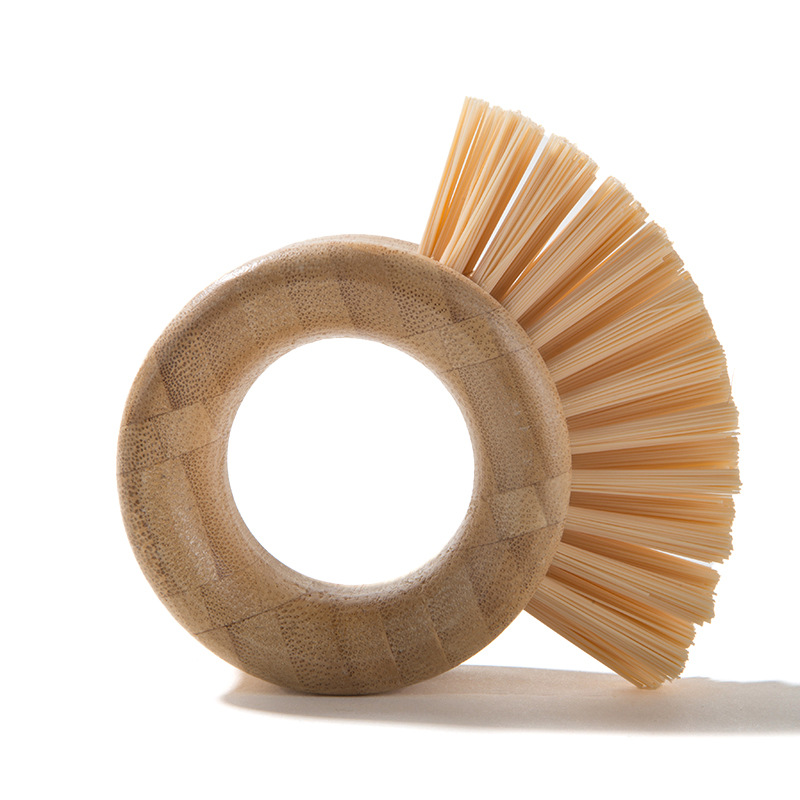 Dish Brush Bamboo - Prato de bambu esfrega escovas purificadores