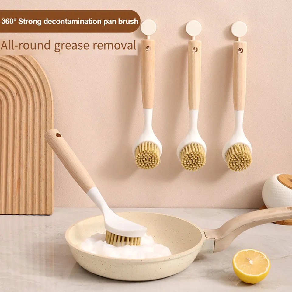 1 unidade de escova de cozinha - Dish Brush Bamboo avaliação e preço