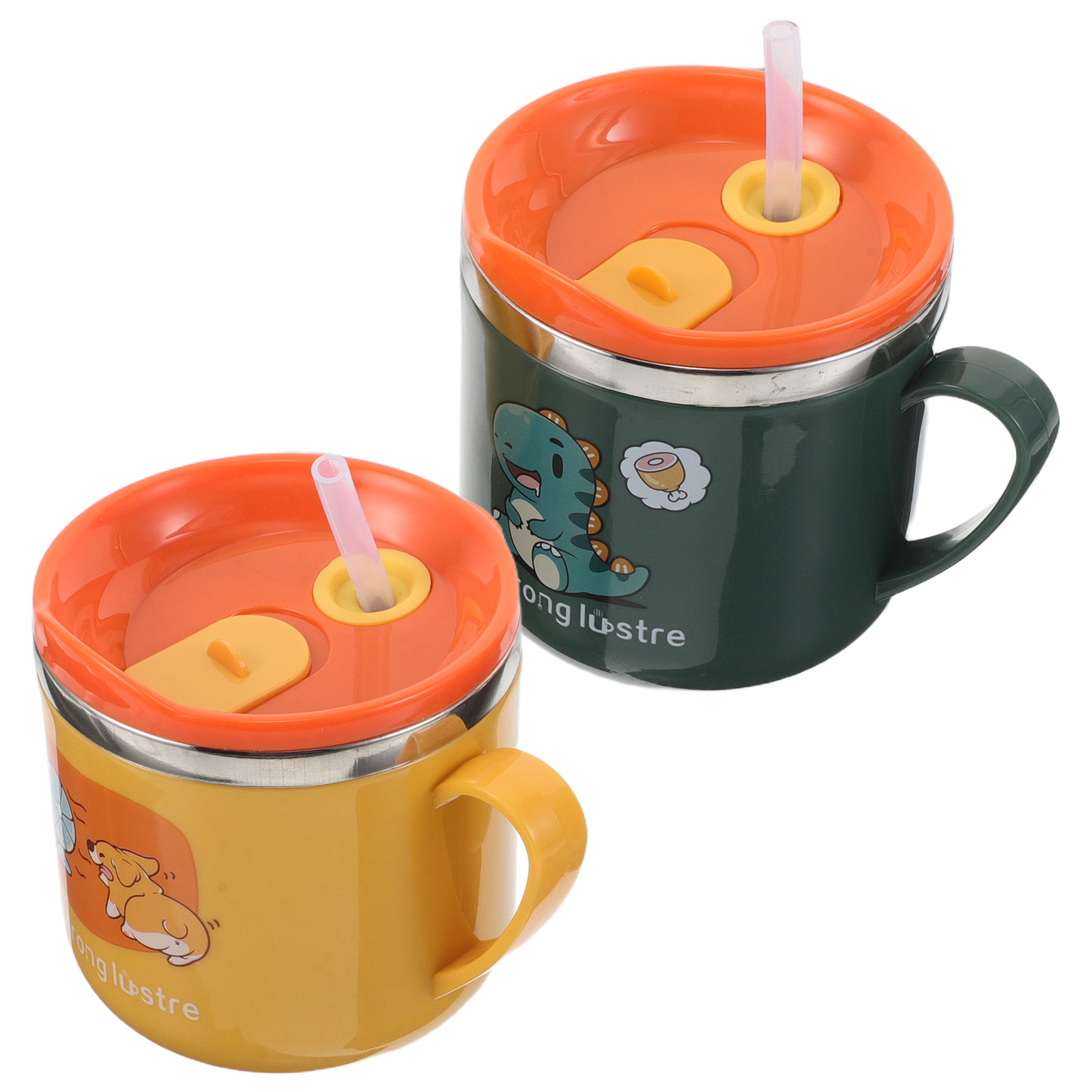 2 Copos de Palha para Crianças - Stainless Steel Straw avaliação e preço