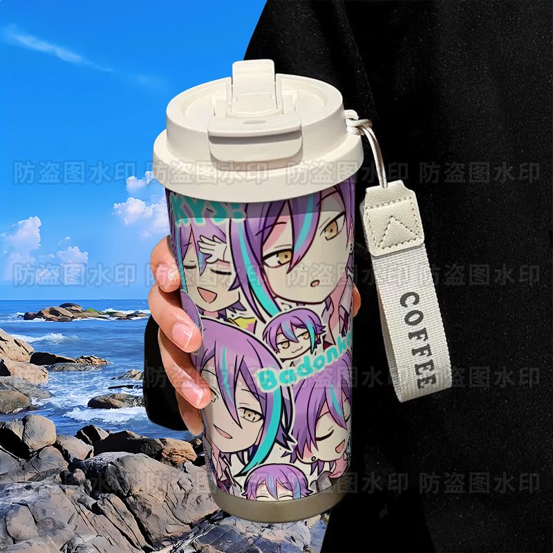 520ml bonito criativo garrafa  - Stainless Steel Straw avaliação e preço