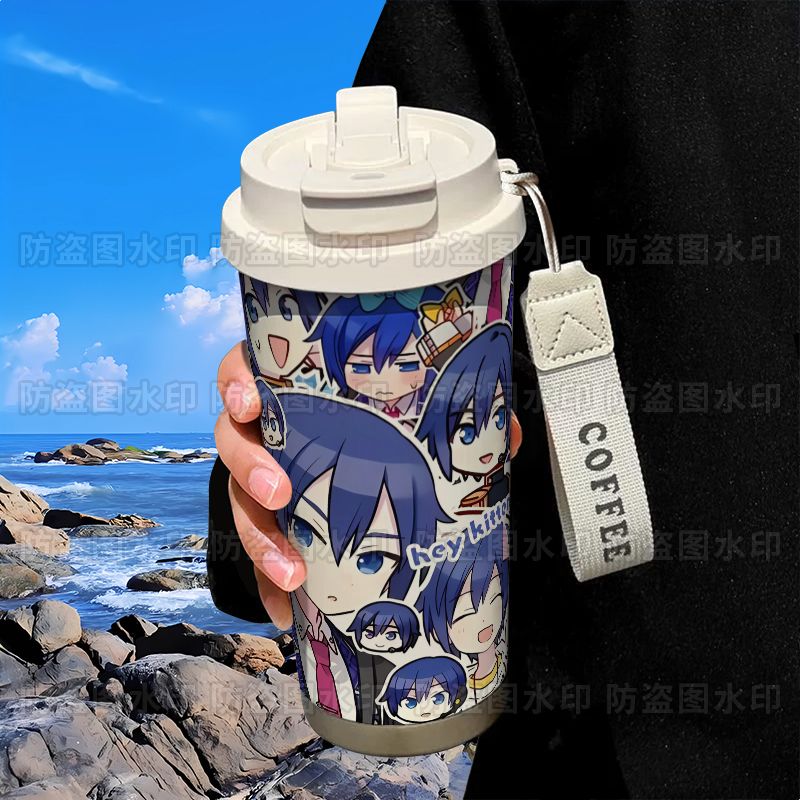 520ml bonito criativo garrafa  - Stainless Steel Straw avaliação e preço